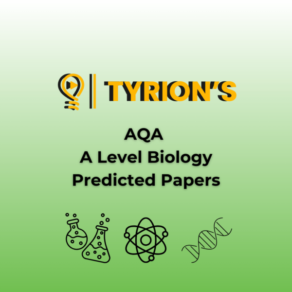 AQA A Level Biology 2026 Predicted Papers 7402 - Tyrion Papers