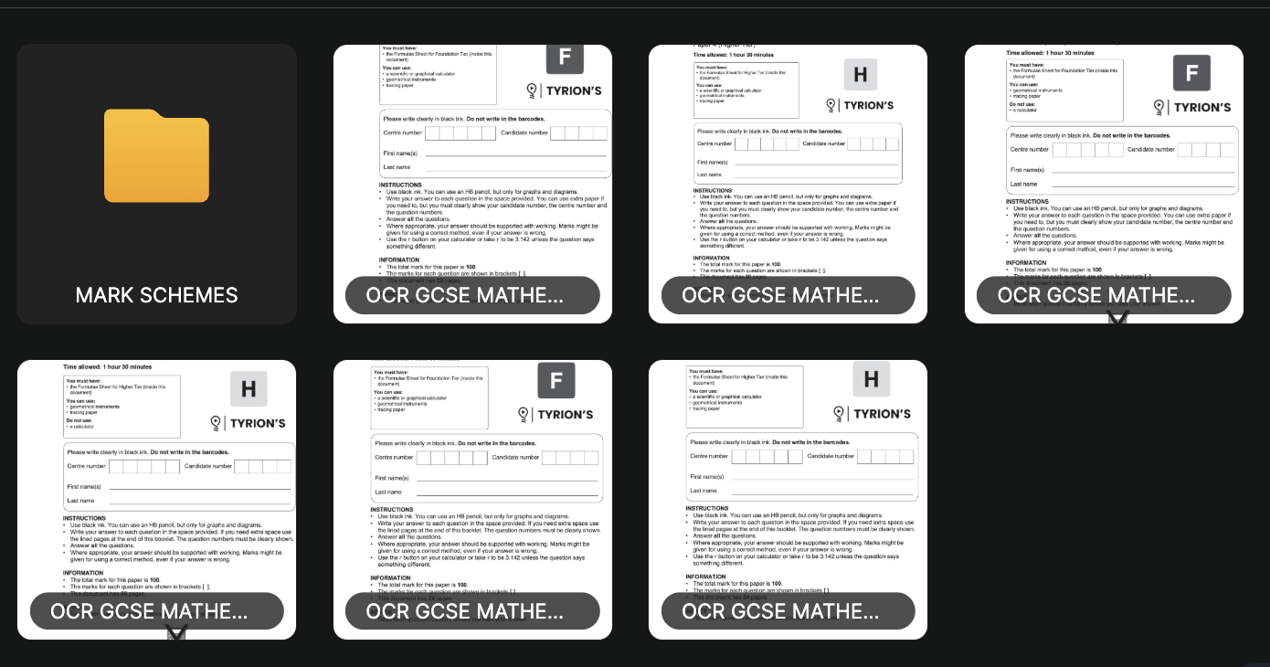 OCR GCSE Mathematics Foundation 2025 Predicted Papers J560 - Image 2