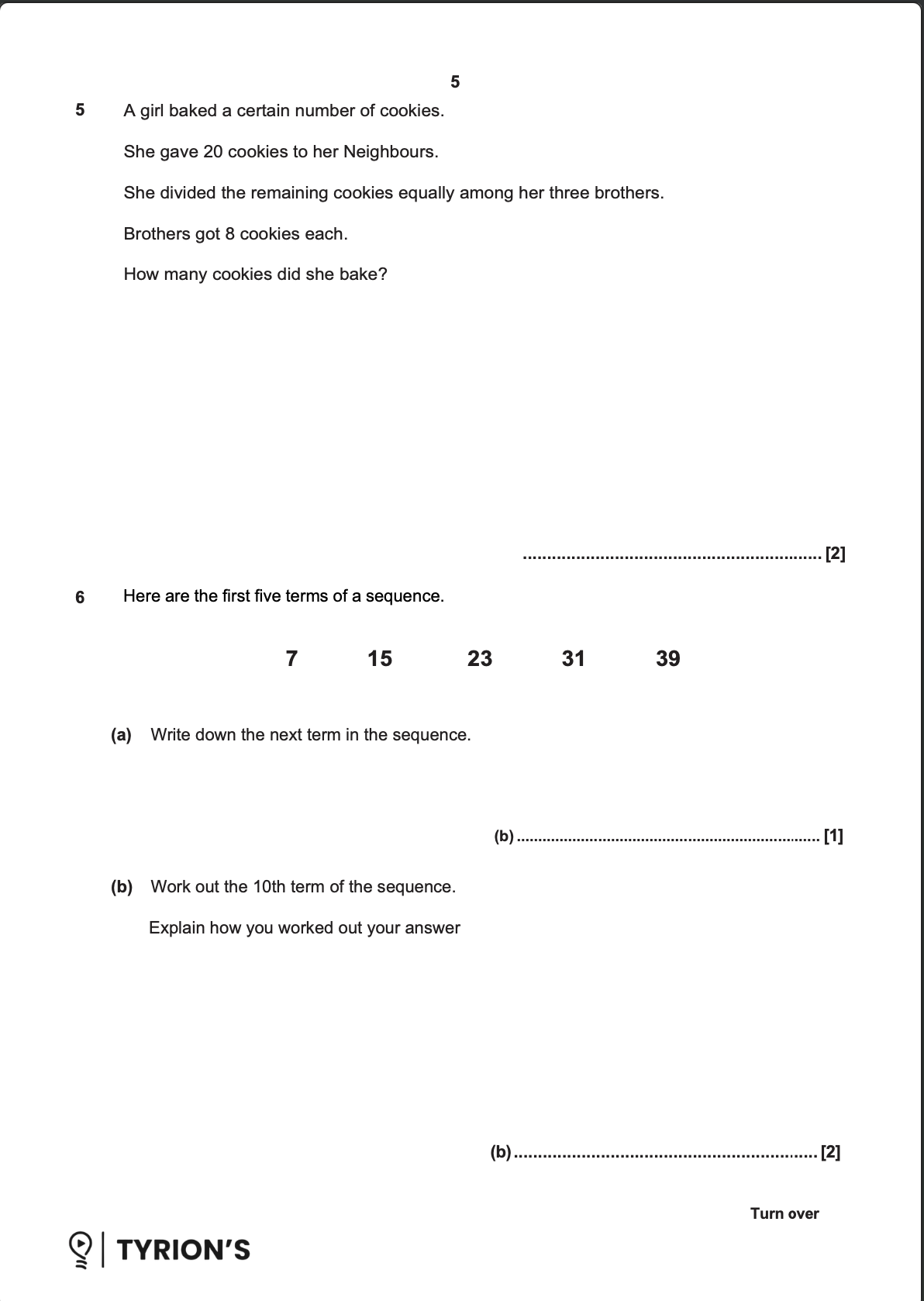 OCR GCSE Mathematics Foundation 2025 Predicted Papers J560