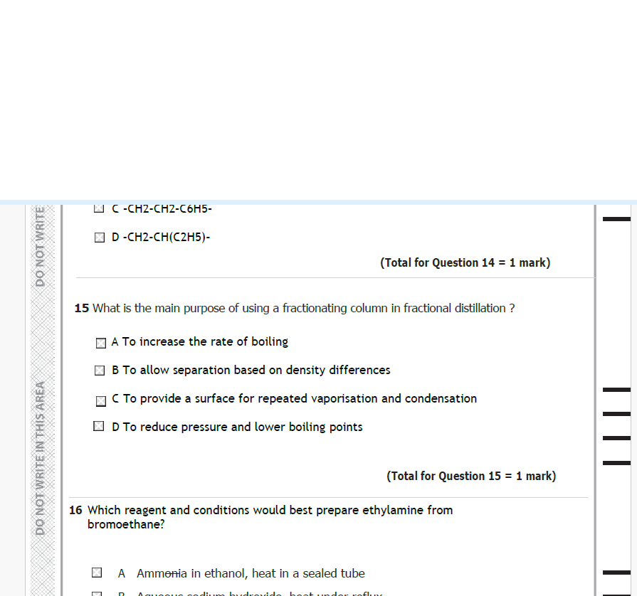 Edexcel International A Level Chemistry Oct/Nov 2025 Predicted Papers & schemes - Image 3