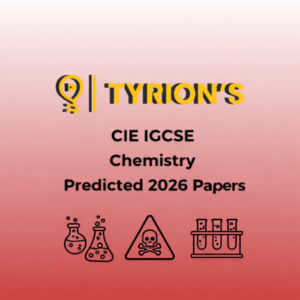 CIE IGCSE Chemistry Oct/Nov 2026 predicted papers cover