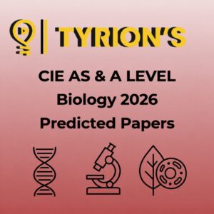 2026 Predicted Papers Home 19 CIE AS & A Level Biology Oct/Nov 2026 Predicted Papers