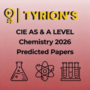 CIE AS & A Level Chemistry Oct/Nov 2026 Predicted Papers
