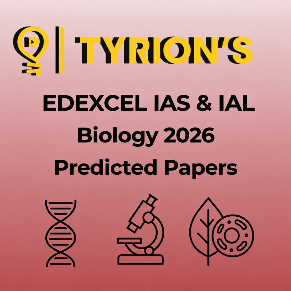Edexcel IAS & IAL Biology Oct/Nov 2026 Predicted Papers
